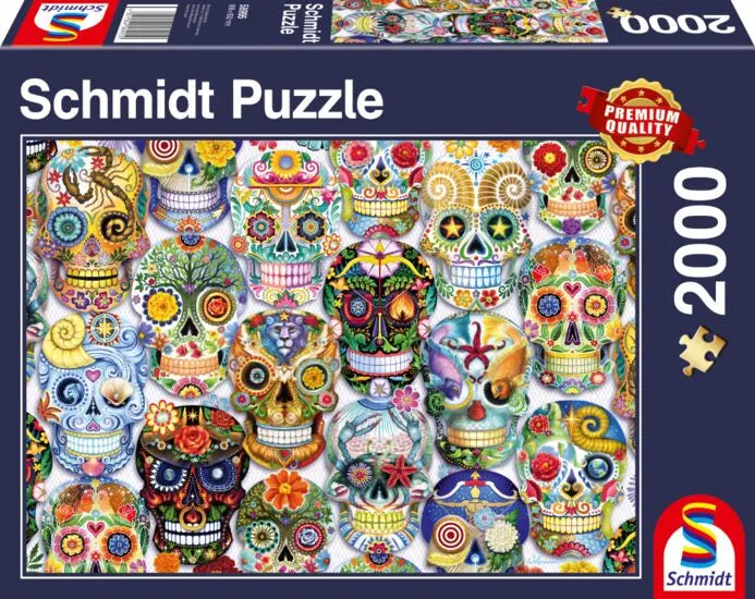 Pusle "La Catrina" 2000 tk-w008 WHSX Jigsaw Puzzles-Brain Games OÜ