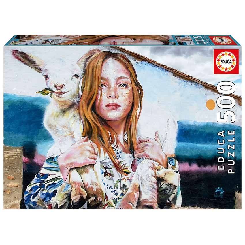 Pusle "La Pastora, Lily Brick" 500 tk-w008 WHSX Jigsaw Puzzles-Brain Games OÜ