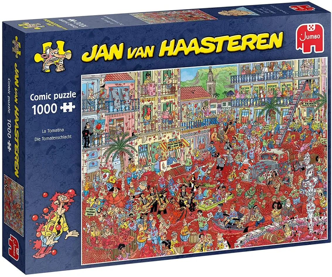 Pusle "La Tomatina" 1000 tk-108 Jigsaw Puzzles-Brain Games OÜ
