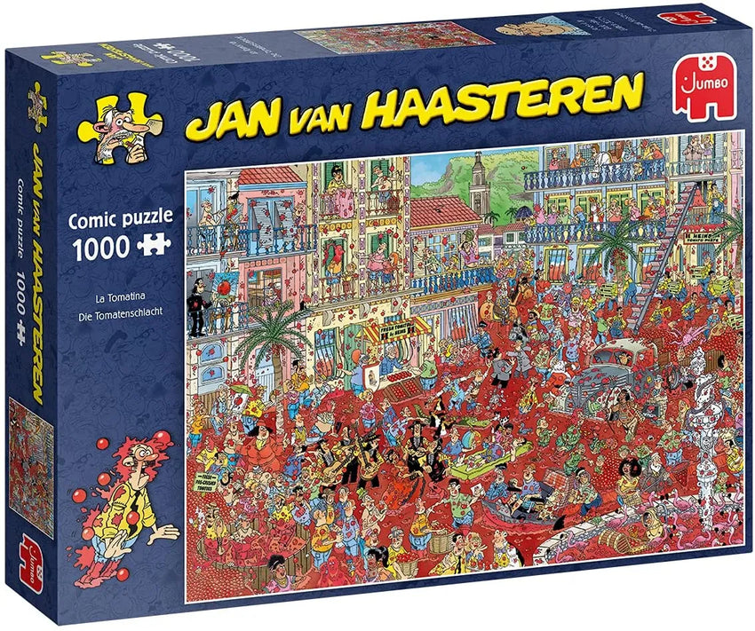 Pusle "La Tomatina" 1000 tk-108 Jigsaw Puzzles-Brain Games OÜ
