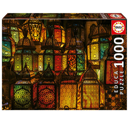 Pusle "Lantern Collage" 1000 tk-w008 WHSX Jigsaw Puzzles-Brain Games OÜ