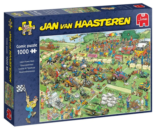 Pusle "Lawn Mower Race" 1000 tk-108 Jigsaw Puzzles-Brain Games OÜ