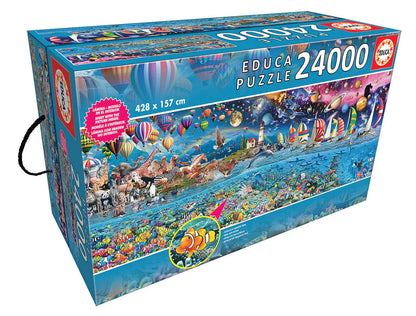 Pusle "Life, the great challenge" 24000 tk-w008 WHSX Jigsaw Puzzles-Brain Games OÜ