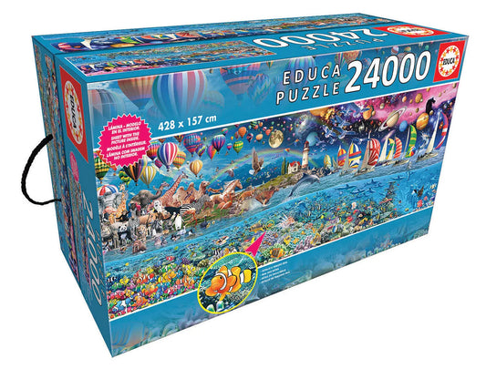 Pusle "Life, the great challenge" 24000 tk-w008 WHSX Jigsaw Puzzles-Brain Games OÜ