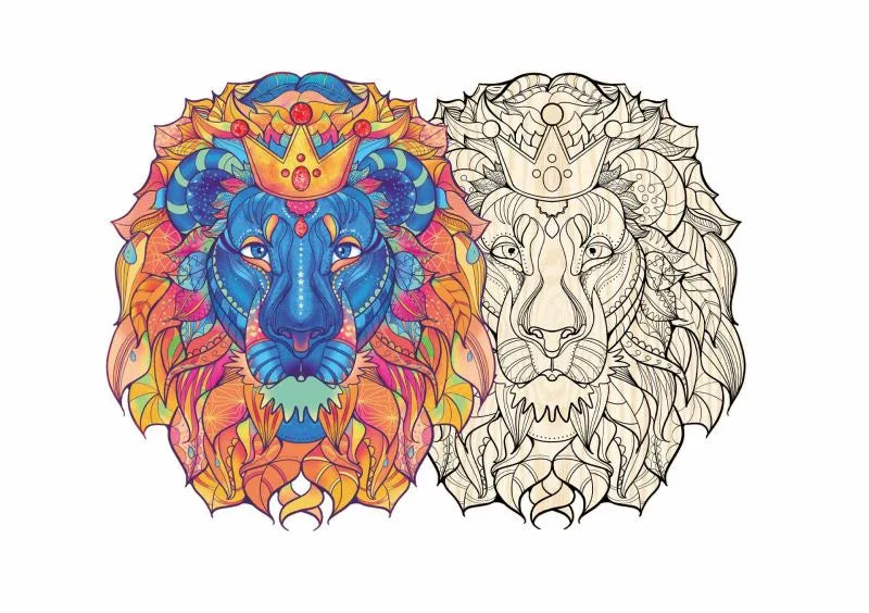 Pusle "Lion" 2 in 1, 177 tk-111 Creativity & Brain Teasers-Brain Games OÜ