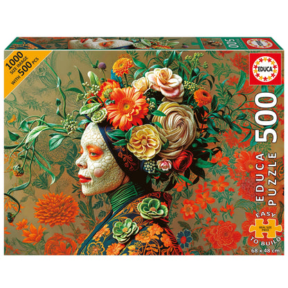 Pusle "Lizard queen" 500 tk-w008 WHSX Jigsaw Puzzles-Brain Games OÜ