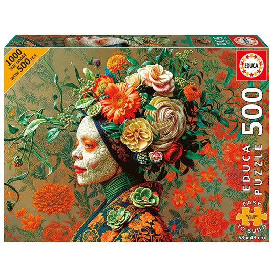 Pusle "Lizard queen" 500 tk-w008 WHSX Jigsaw Puzzles-Brain Games OÜ