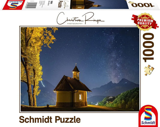 Pusle "Lockstein - Milky Way" 1000 tk-w008 WHSX Jigsaw Puzzles-Brain Games OÜ