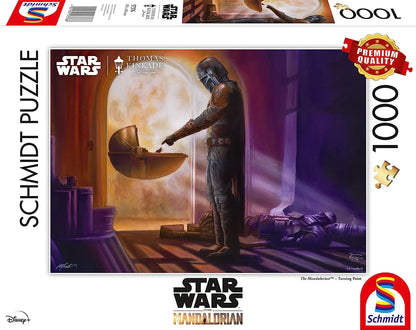 Pusle "Lucas Film, The Mandalorian, Turning point" 1000 tk-w008 WHSX Jigsaw Puzzles-Brain Games OÜ