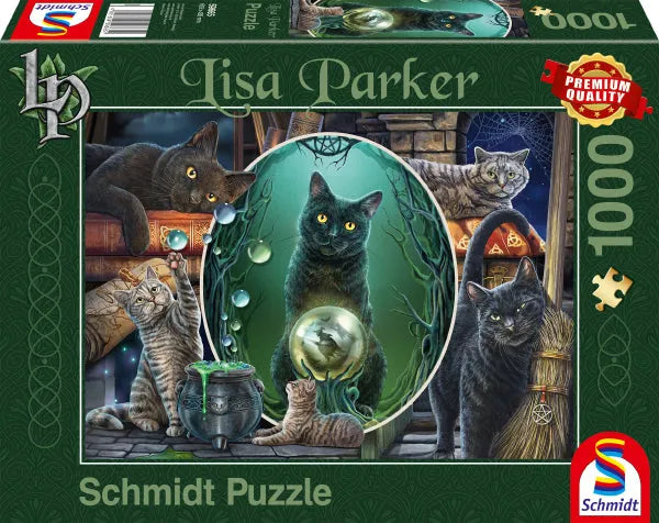 Pusle "Magical Cats" 1000 tk-w008 WHSX Jigsaw Puzzles-Brain Games OÜ
