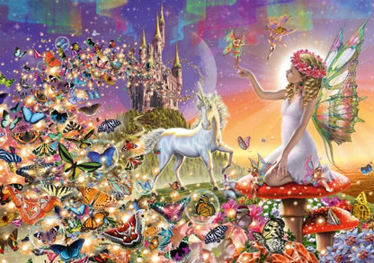 Pusle "Magical fairyland" 1500 tk-w008 WHSX Jigsaw Puzzles-Brain Games OÜ
