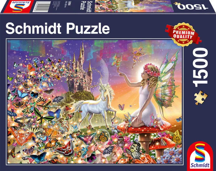 Pusle "Magical fairyland" 1500 tk-w008 WHSX Jigsaw Puzzles-Brain Games OÜ
