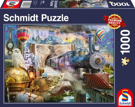 Pusle "Magical Journey" 1000 tk-w008 WHSX Jigsaw Puzzles-Brain Games OÜ
