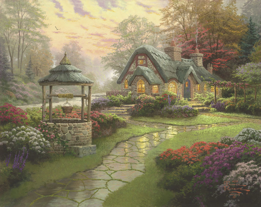Pusle "Make a Wish Cottage" 1000 tk-w008 WHSX Jigsaw Puzzles-Brain Games OÜ