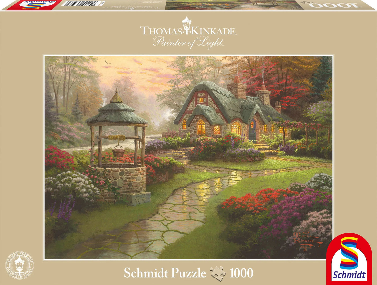 Pusle "Make a Wish Cottage" 1000 tk-w008 WHSX Jigsaw Puzzles-Brain Games OÜ