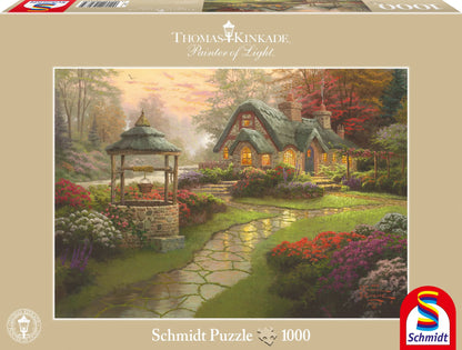 Pusle "Make a Wish Cottage" 1000 tk-w008 WHSX Jigsaw Puzzles-Brain Games OÜ