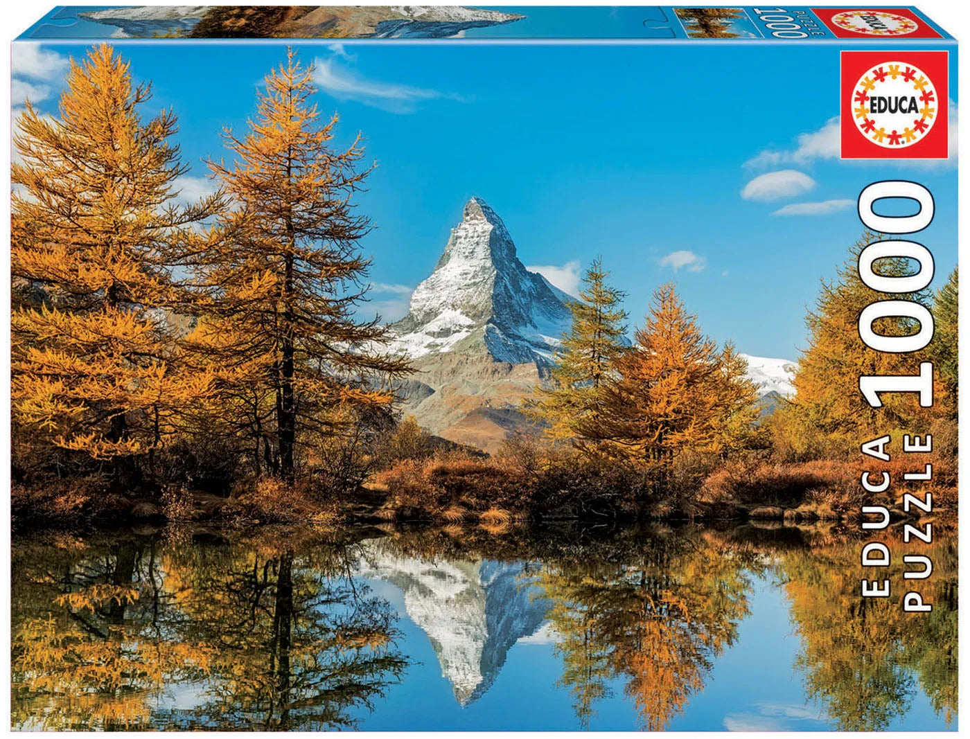 Pusle "Matterhorn Mountain in Autumn" 1000 tk-w008 WHSX Jigsaw Puzzles-Brain Games OÜ