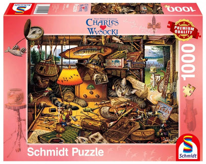 Pusle "Max in the Adirondacks" 1000 tk-w008 WHSX Jigsaw Puzzles-Brain Games OÜ