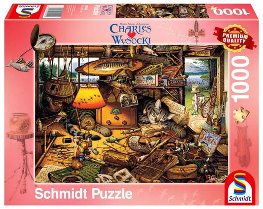 Pusle "Max in the Adirondacks" 1000 tk-w008 WHSX Jigsaw Puzzles-Brain Games OÜ