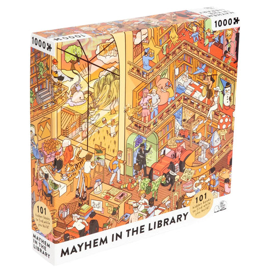 Pusle "Mayhem in the Library" 1000 tk-101 Board / Card Games-Brain Games OÜ