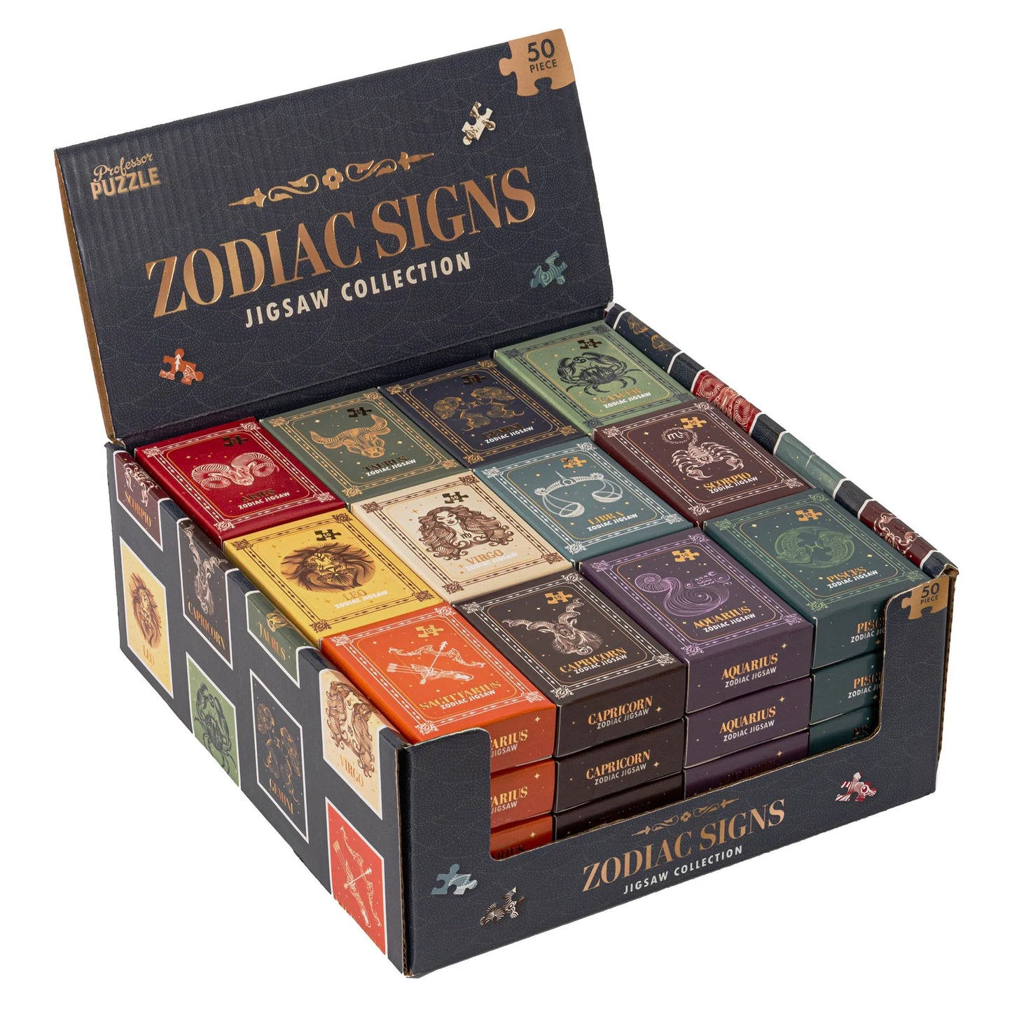 Pusle "Mini Zodiac Signs" 50 tk-w008 WHSX Jigsaw Puzzles-Brain Games OÜ