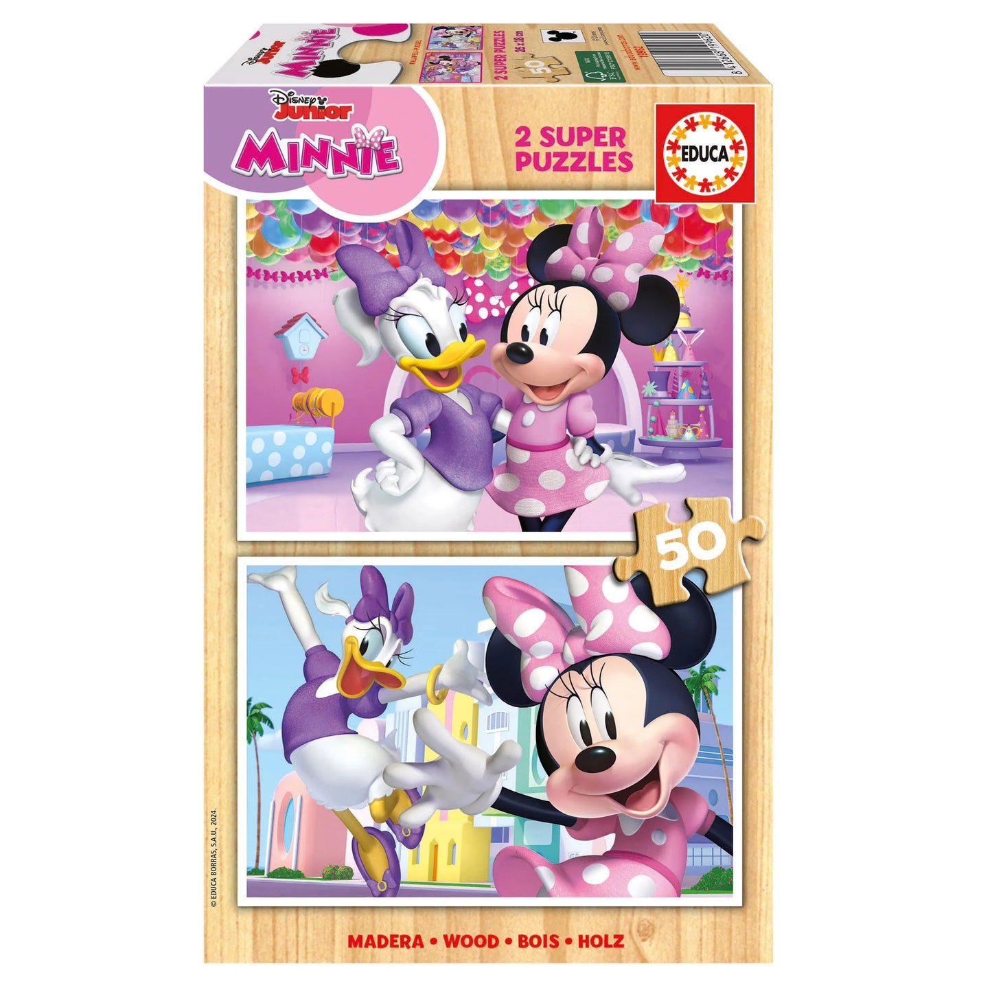 Pusle "Minnie" 2 x 50 tk-w008 WHSX Jigsaw Puzzles-Brain Games OÜ