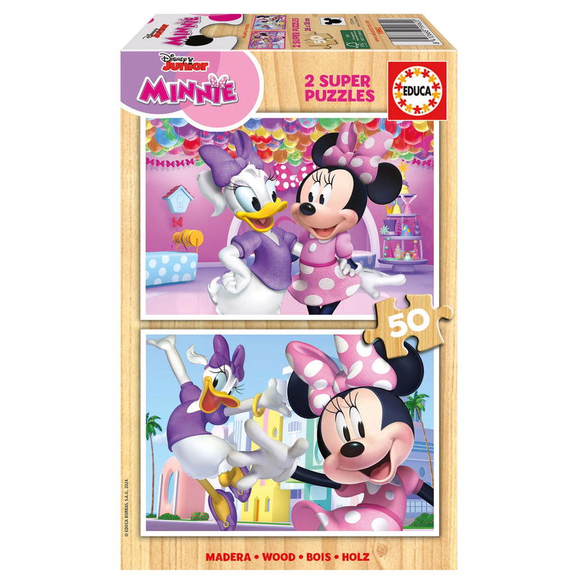 Pusle "Minnie" 2 x 50 tk-w008 WHSX Jigsaw Puzzles-Brain Games OÜ
