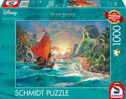 Pusle "Moana" 1000 tk-w008 WHSX Jigsaw Puzzles-Brain Games OÜ
