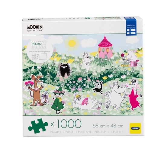Pusle "Moomin Flower Garden" 1000 tk-101 Board / Card Games-Brain Games OÜ