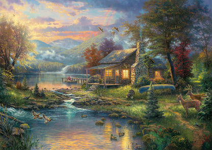 Pusle "Nature's Paradise" 1000 tk-w008 WHSX Jigsaw Puzzles-Brain Games OÜ