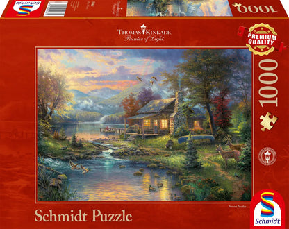 Pusle "Nature's Paradise" 1000 tk-w008 WHSX Jigsaw Puzzles-Brain Games OÜ