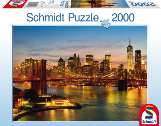 Pusle "New York" 2000 tk-w008 WHSX Jigsaw Puzzles-Brain Games OÜ