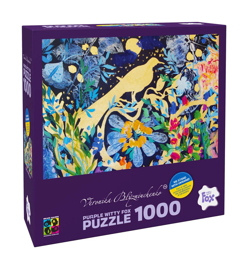 Pusle "Night garden" 1000 tk-w108 WHS Jigsaw Puzzles-Brain Games OÜ