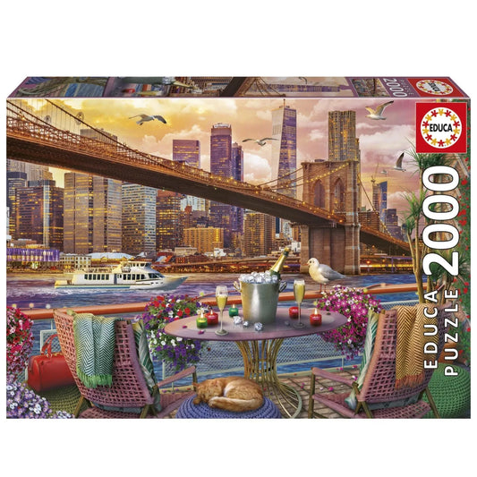 Pusle "NY Romance" 2000 tk-W008 - Jigsaw Puzzles-Brain Games OÜ