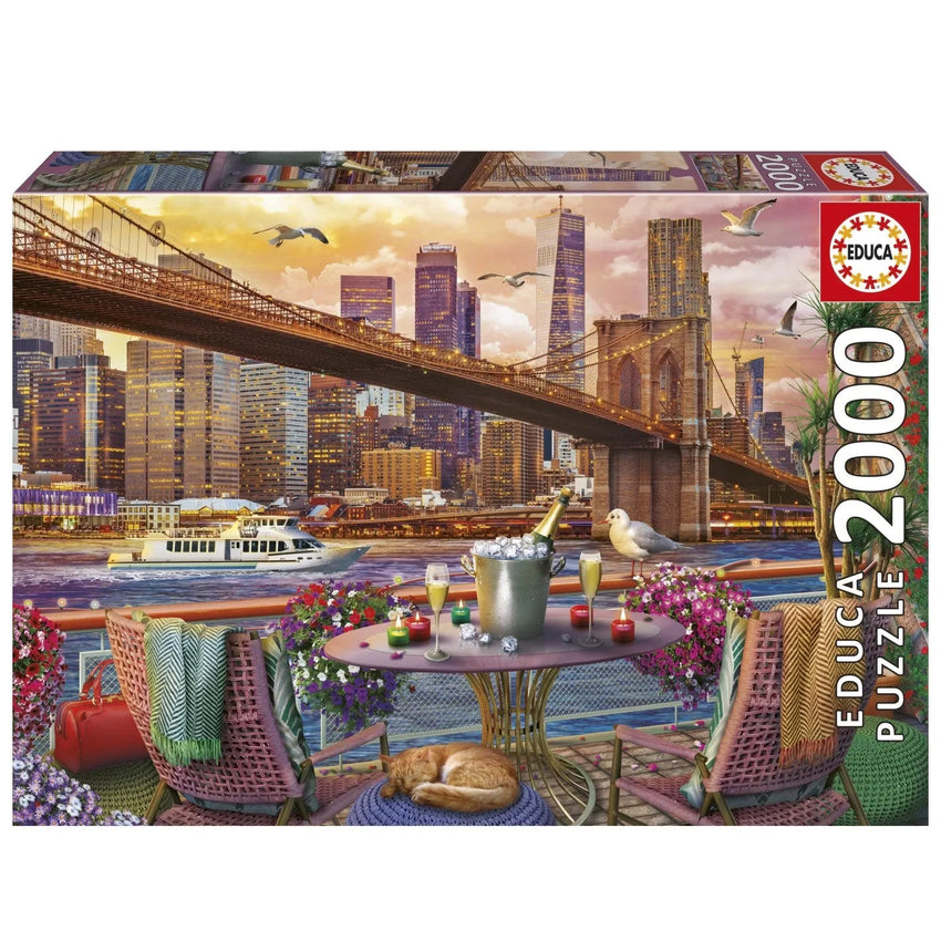 Pusle "NY Romance" 2000 tk-W008 - Jigsaw Puzzles-Brain Games OÜ