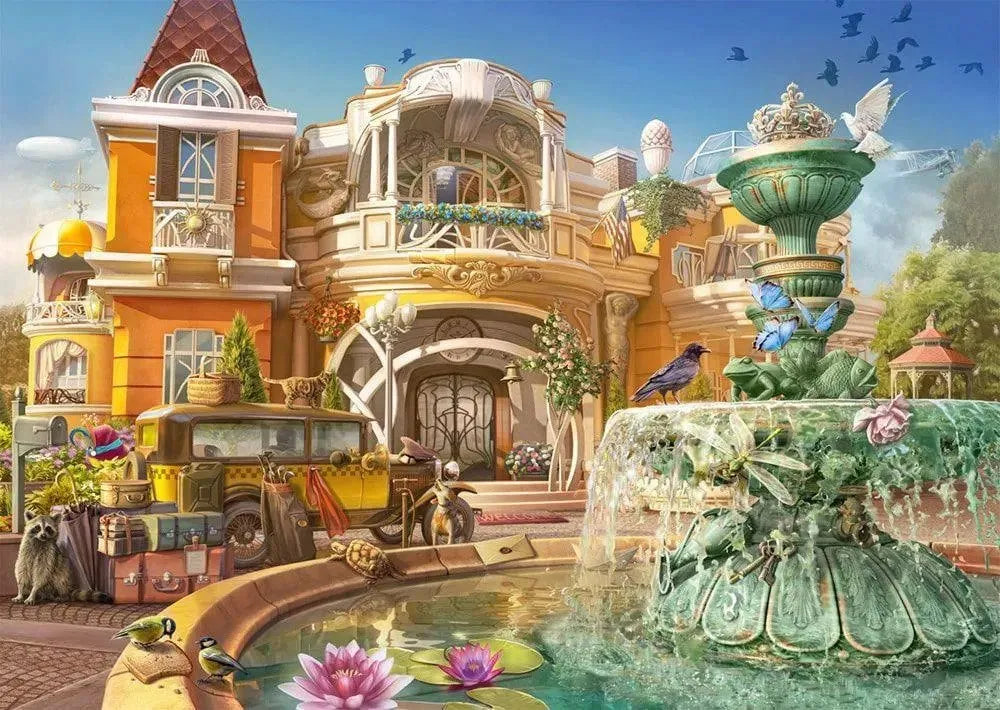 Pusle "Orchid Estate" 1000 tk-w008 WHSX Jigsaw Puzzles-Brain Games OÜ