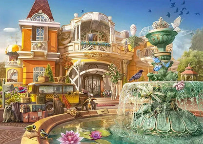 Pusle "Orchid Estate" 1000 tk-w008 WHSX Jigsaw Puzzles-Brain Games OÜ