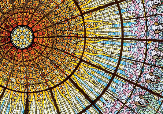 Pusle "Palace of Catalan Music" 1000 tk-w008 WHSX Jigsaw Puzzles-Brain Games OÜ