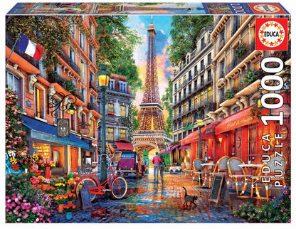 Pusle "Paris, Dominic Davison" 1000 tk-w008 WHSX Jigsaw Puzzles-Brain Games OÜ