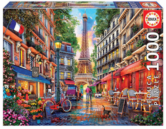 Pusle "Paris, Dominic Davison" 1000 tk-w008 WHSX Jigsaw Puzzles-Brain Games OÜ