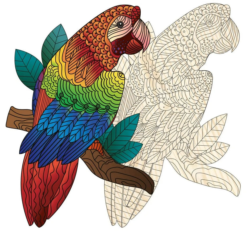 Pusle "Parrot" 2 in 1, 172 tk-111 Creativity & Brain Teasers-Brain Games OÜ
