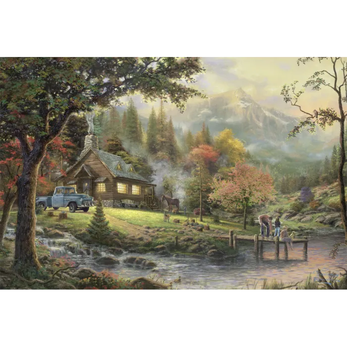 Pusle "Peaceful Moments" 500 tk-w008 WHSX Jigsaw Puzzles-Brain Games OÜ