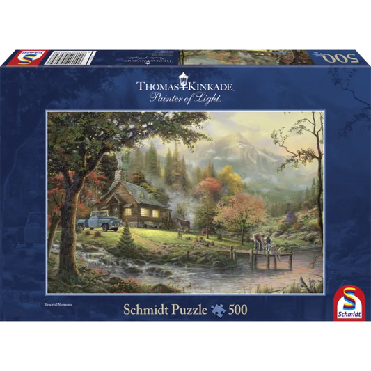 Pusle "Peaceful Moments" 500 tk-w008 WHSX Jigsaw Puzzles-Brain Games OÜ