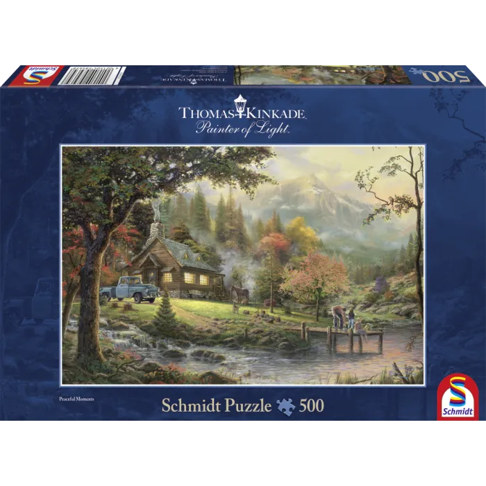 Pusle "Peaceful Moments" 500 tk-w008 WHSX Jigsaw Puzzles-Brain Games OÜ