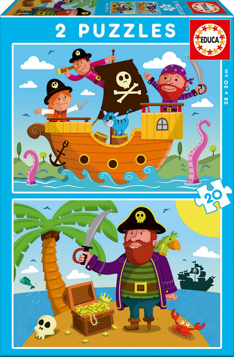 Pusle "Pirates" 2x20 tk