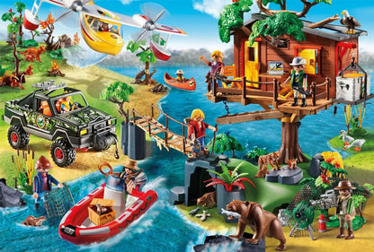 Pusle "Playmobil, Tree House" 150 tk-w008 WHSX Jigsaw Puzzles-Brain Games OÜ
