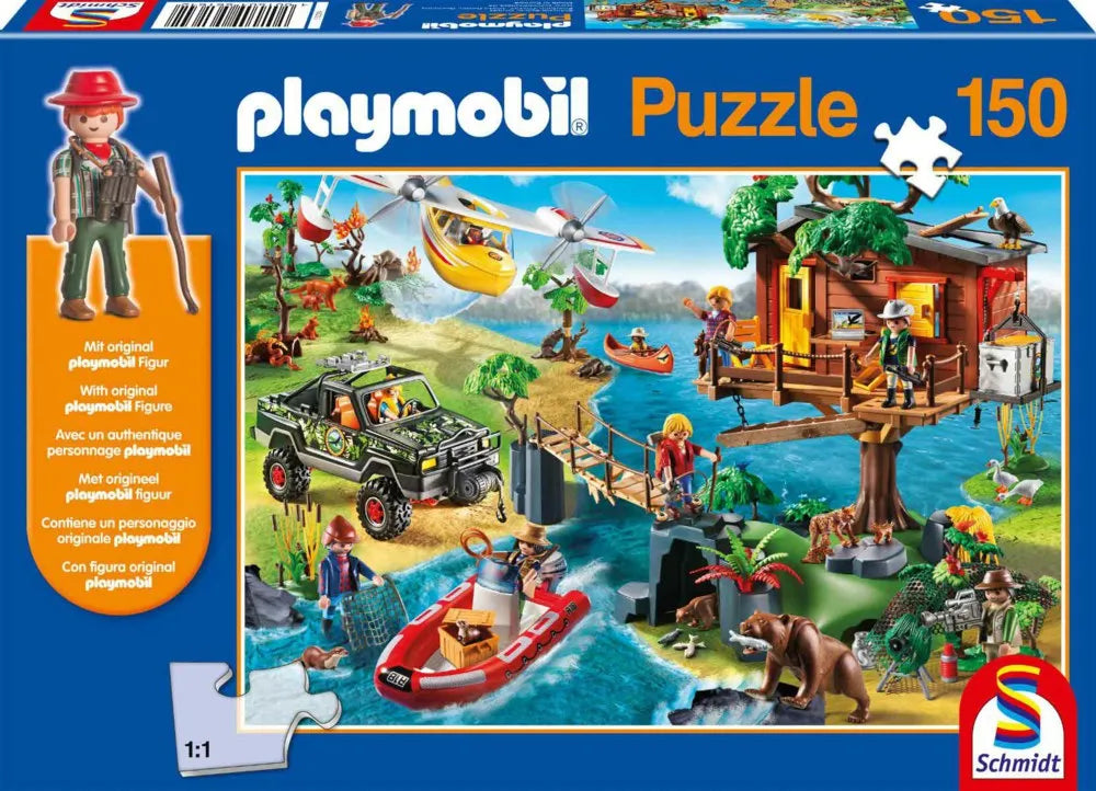 Pusle "Playmobil, Tree House" 150 tk-w008 WHSX Jigsaw Puzzles-Brain Games OÜ