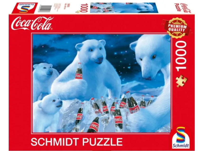 Pusle "Polar bears" 1000 tk-w008 WHSX Jigsaw Puzzles-Brain Games OÜ
