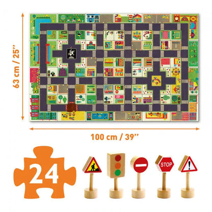 Pusle "Pop to Play - The City" 24tk-011 Creativity & Brain Teasers-Brain Games OÜ