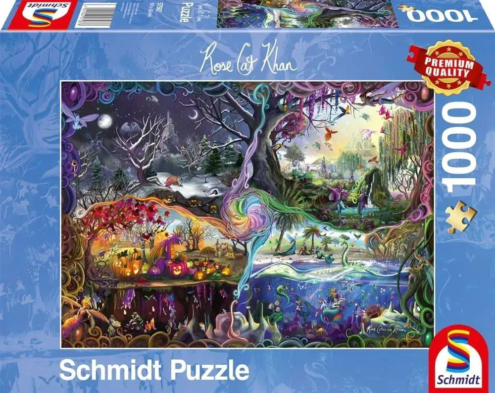Pusle "Portal of the Four Realms" 1000 tk-w008 WHSX Jigsaw Puzzles-Brain Games OÜ